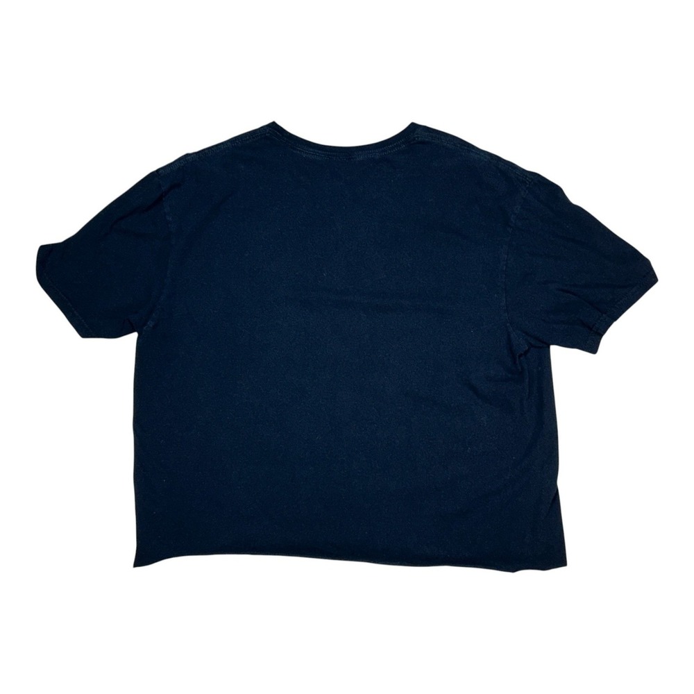 Marvel Womens Spiderman Graphic Tee Size L Raw Hem Cropped Y2K Edgy Alt-street - Picture 3 of 7